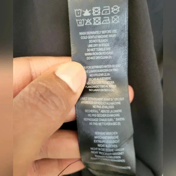 City Chic Black Sultry True Wrap Plus Size Contemporary Casual Dress(XXL/24) - Picture 10 of 10